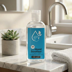 Instant Hand Sanitiser 70% Alcohol 100ml Travel Bottle Box of 48