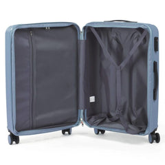 Havana 68cm Medium Hard Shell Suitcase - Blue Travel Luggage