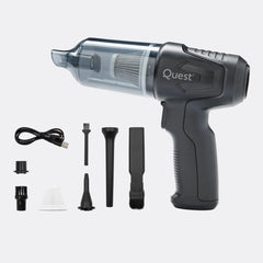 3-in-1 Cordless Car Vacuum, Blower & Inflator - 80W High Suction