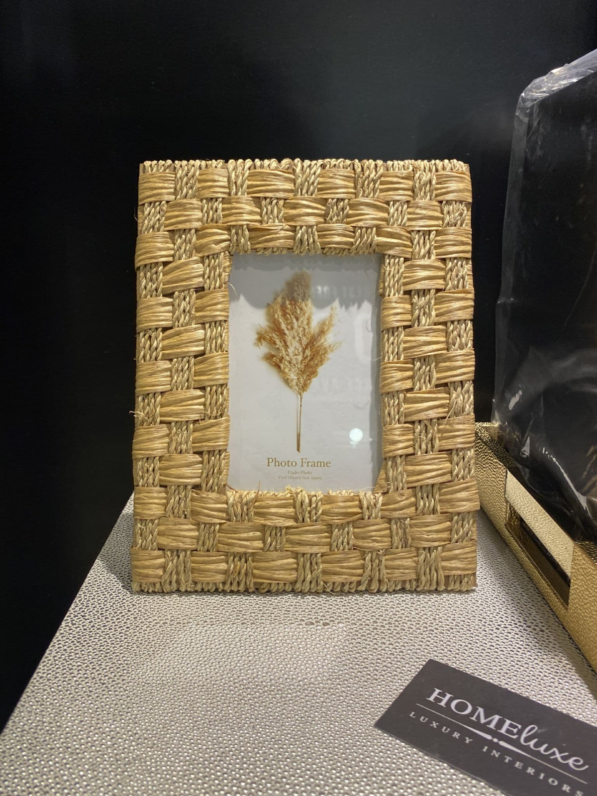 [EKM-AUTOGENERATED]4X6 Seagrass Photo Frame