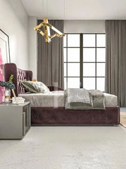 Luxury Black Chesterfield Ottoman Bed with Deep Button Headboard (Copy)