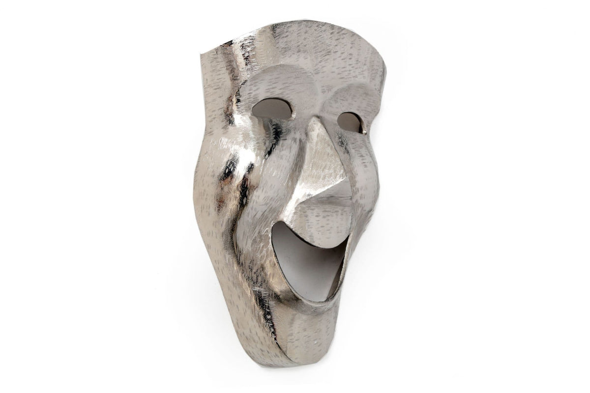 [EKM-AUTOGENERATED]465Cm Happy Face Wall Plaque Silver