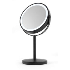 Beldray 7" Rechargeable LED Double-Sided Mirror - Black, 3x Magnify