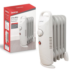 [EKM-AUTOGENERATED]5 Fin Mini Oil Filled Radiator - 500W
