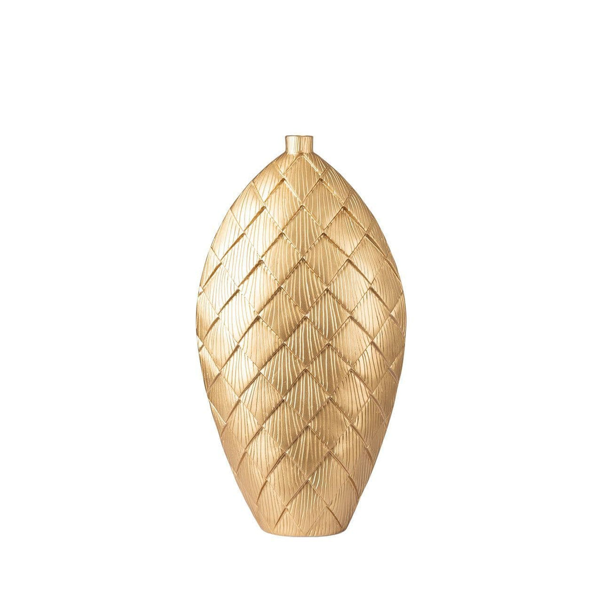 [EKM-AUTOGENERATED]51cm Gold Polyresin Vase