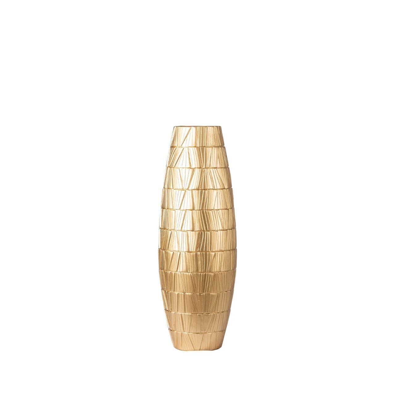 [EKM-AUTOGENERATED]56cm Aztec Gold Polyresin Vase