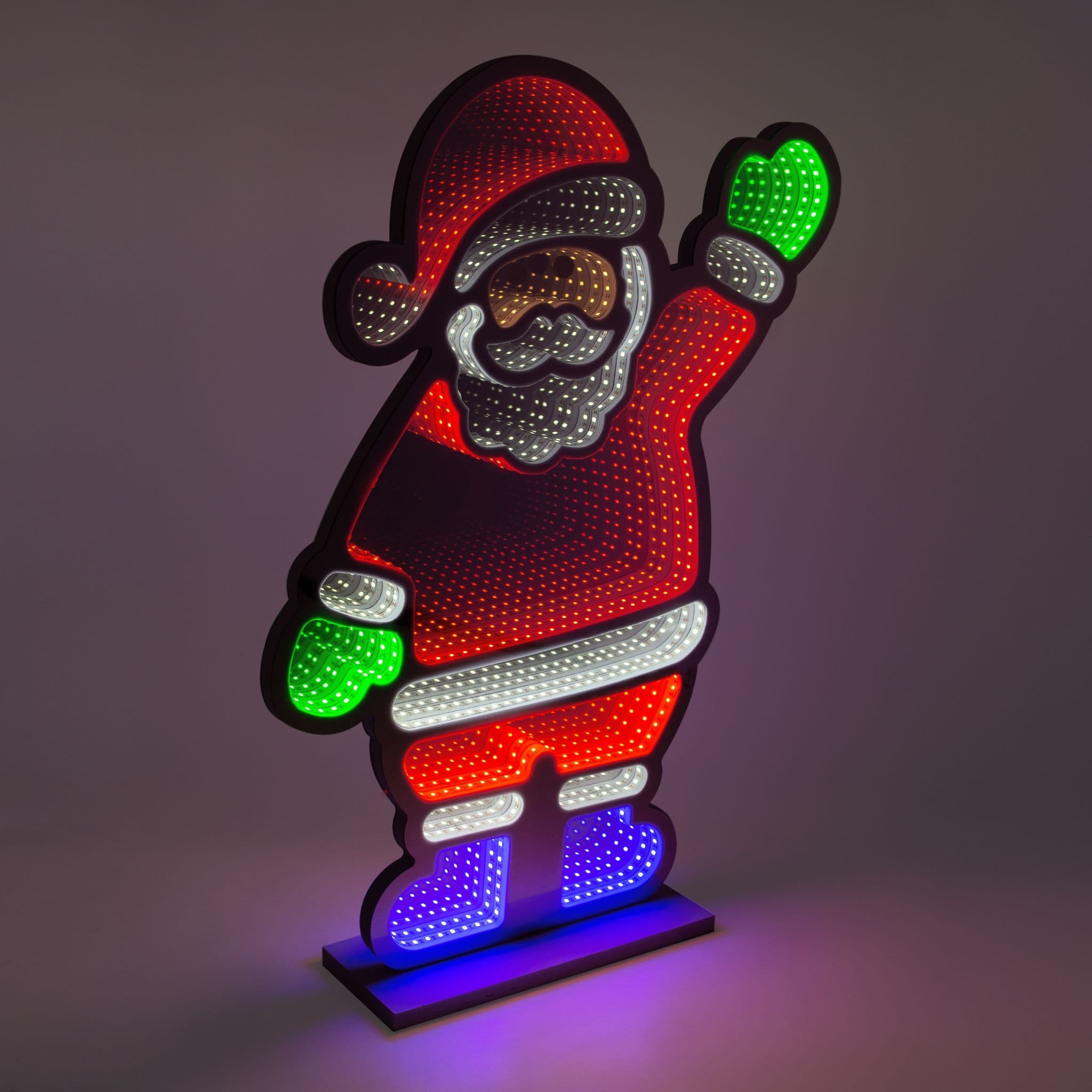 [EKM-AUTOGENERATED]60cm Festive Infinity Santa Light