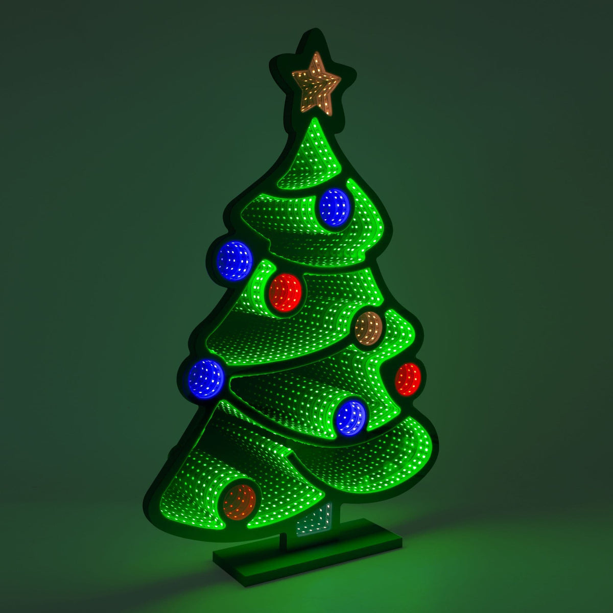 [EKM-AUTOGENERATED]60cm Festive Infinity Xmas Tree Light
