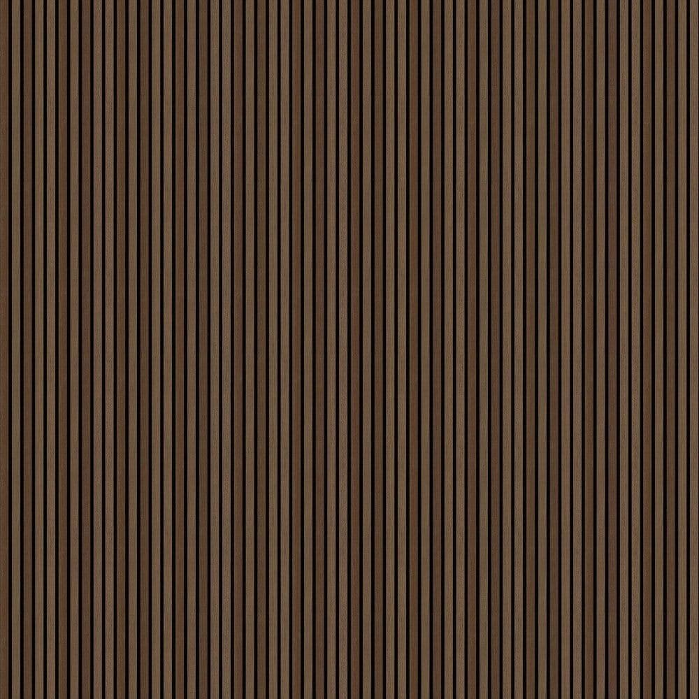 60cm x 240cm Light Walnut Fluted Wall Panel - Home Luxe Interior