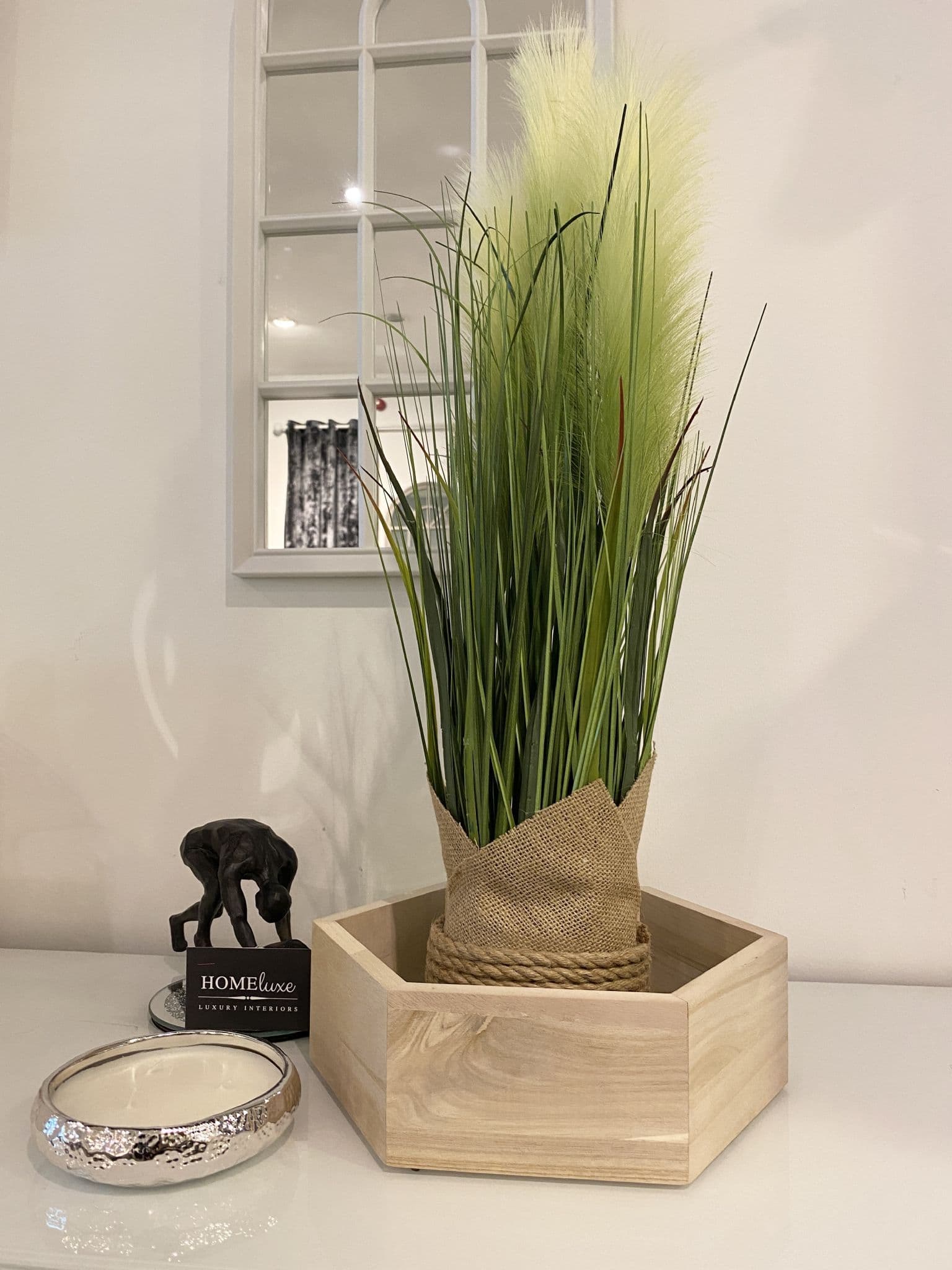 65Cm Pampass Grass Round Plant