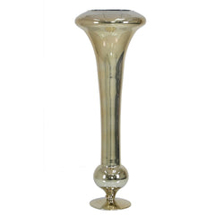 [EKM-AUTOGENERATED]815cm Fluted Glass Vase Gold