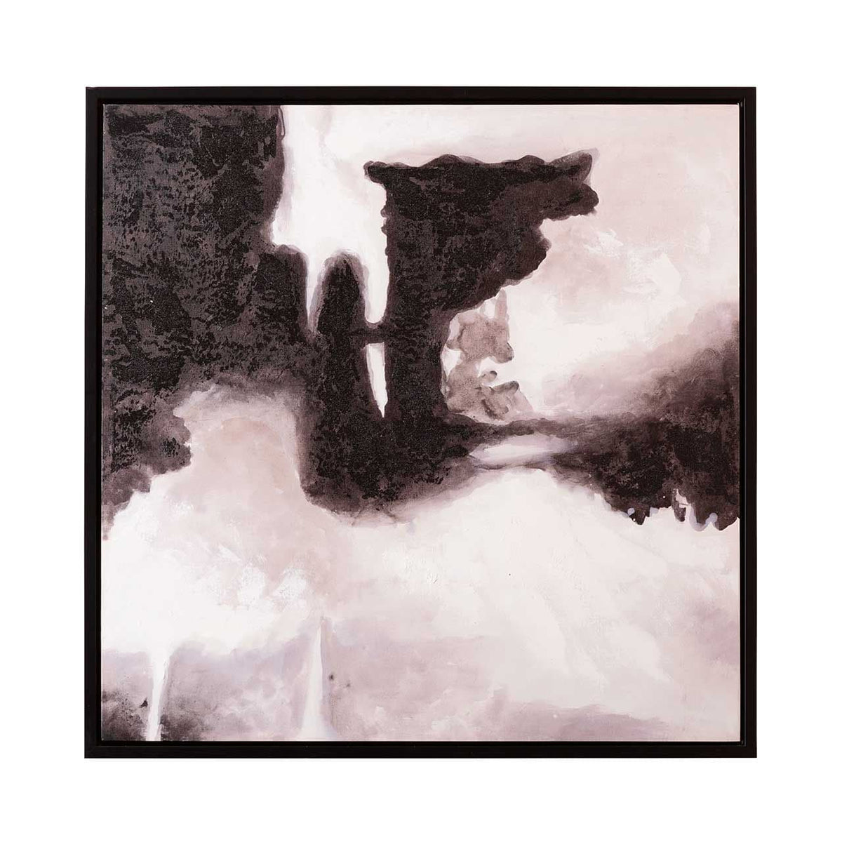 [EKM-AUTOGENERATED]95cm Framed Abstract Canvas Black and White