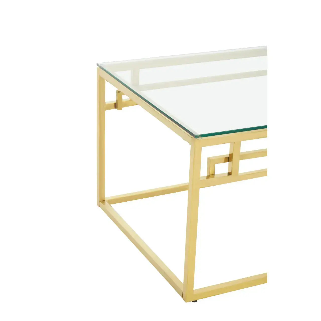 Allure Gold Brushed Coffee Table