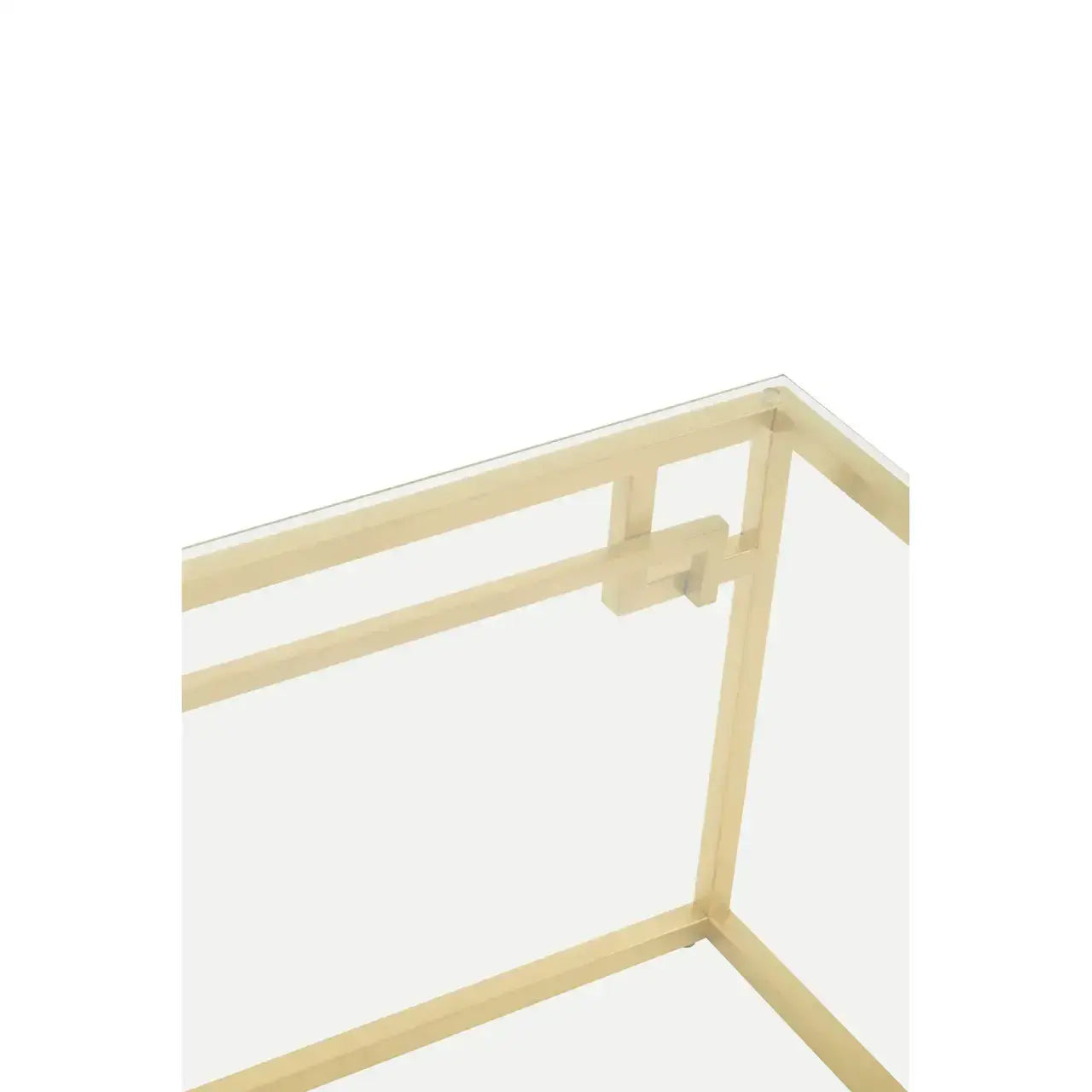 Allure Gold Brushed Coffee Table