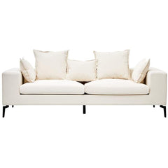 Avignon 3 Seat Cream Sofa  Home Luxe Interior