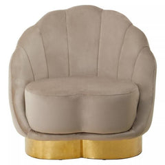 Biarritz Mink Velvet Chair - Home Luxe Interior