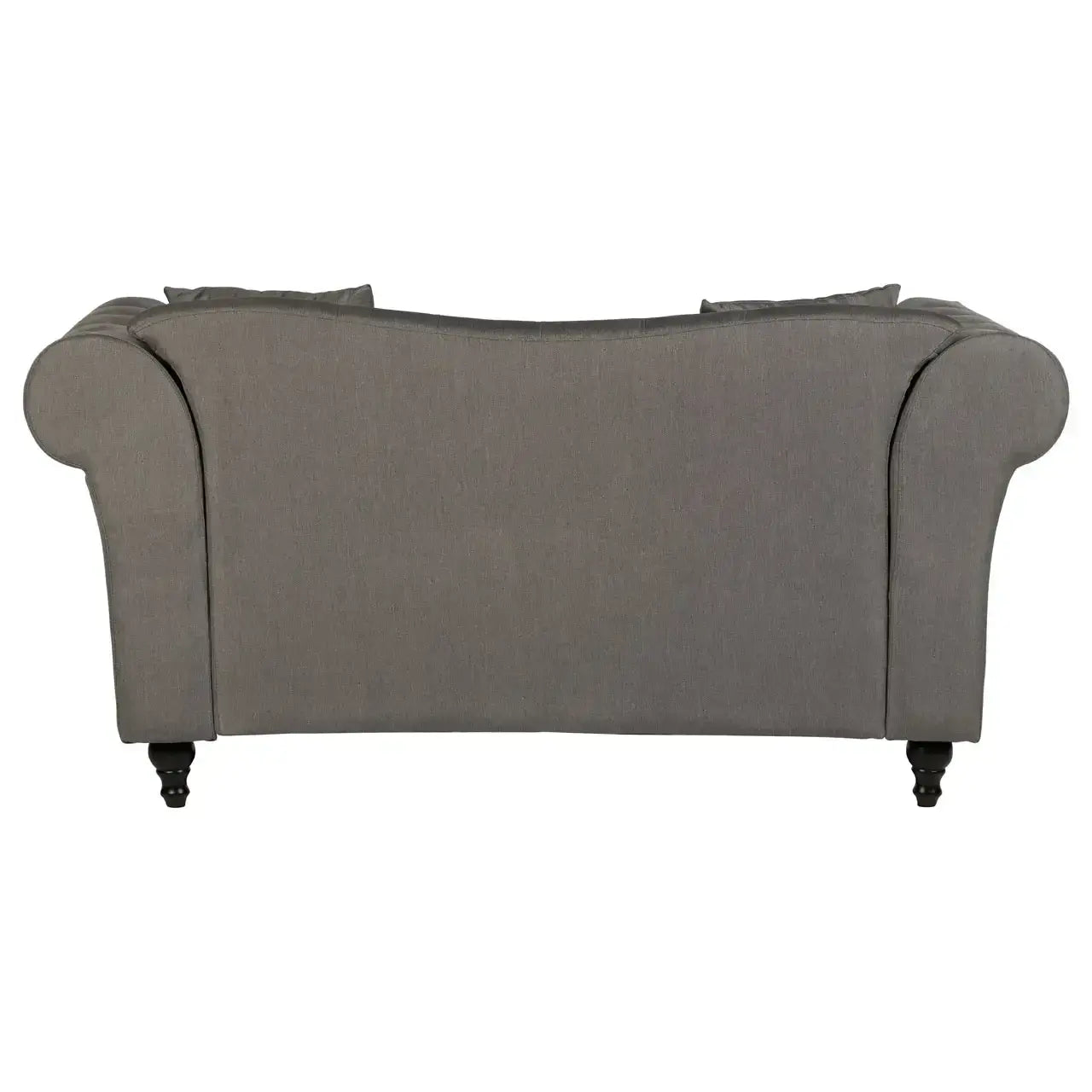 Fable 2 Seat Grey Chesterfield Sofa