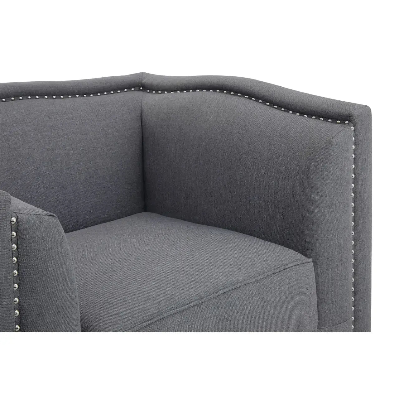 Feya Grey Fabric Chair