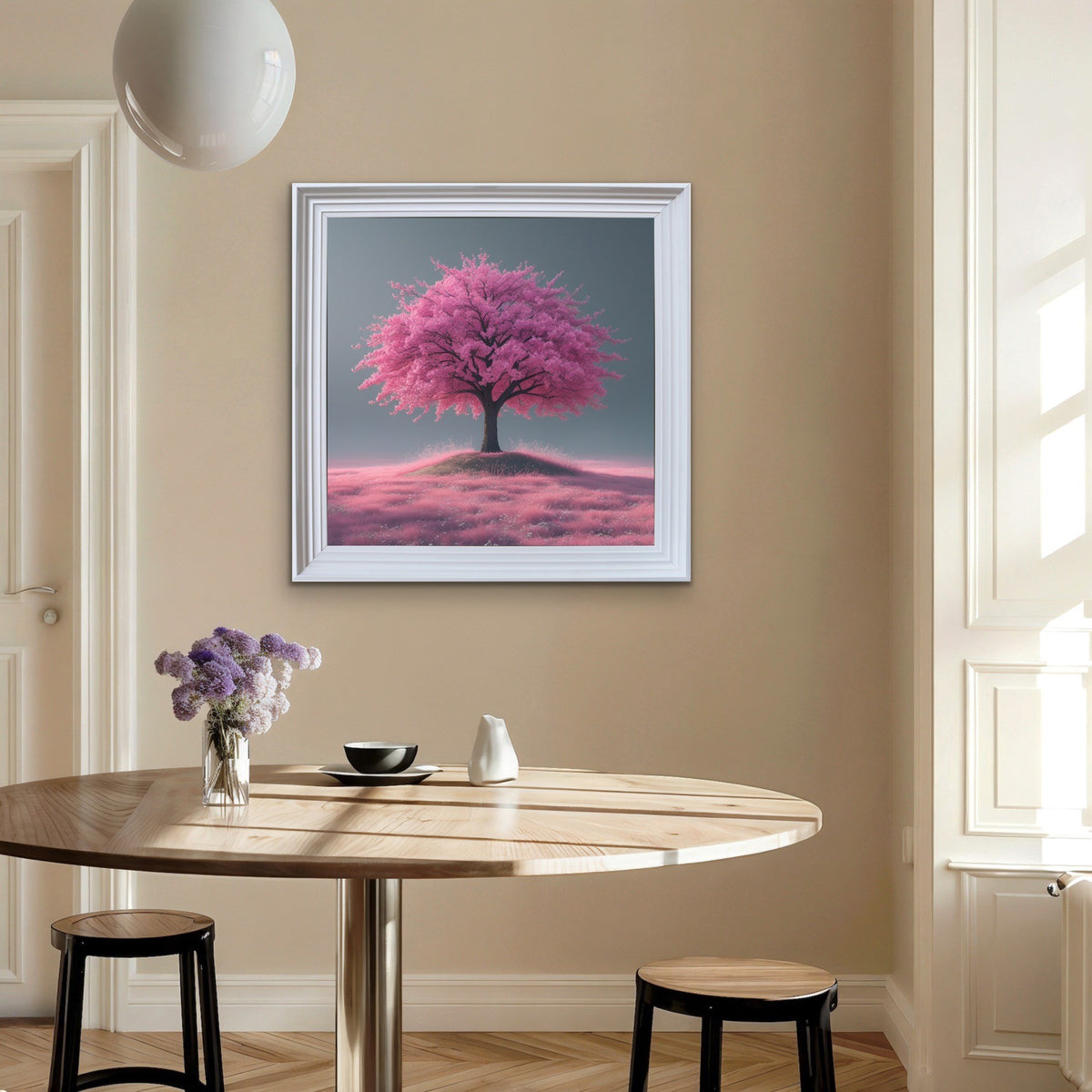 French Velvet Pink Tree - Home Luxe Interior