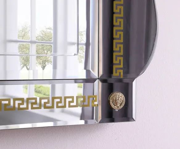 Greco-Elegance Mirrors: A Touch of Timeless Opulence | Home Luxe Interior.