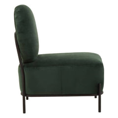 Haya Green Velvet Chair  Home Luxe Interior