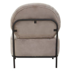 Haya Mink Velvet Chair  Home Luxe Interior
