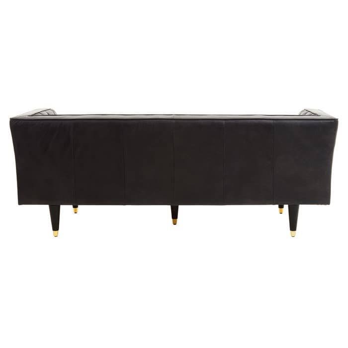 King Three Seater Sofa With Flared Arms