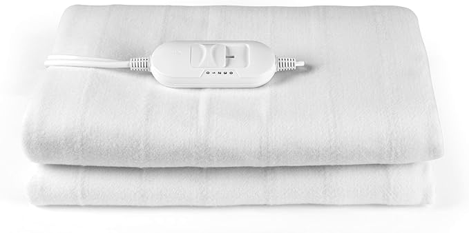Kleeneze Single Heated Underblanket - 3 Heat Settings & Machine Washable