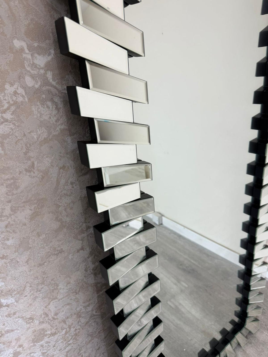 Large Luxe Zip Mirror 180cm | Home Luxe Interior