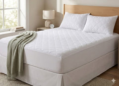 Laura Secret King Extra Deep Quilted Mattress Protector - 30cm Skirt