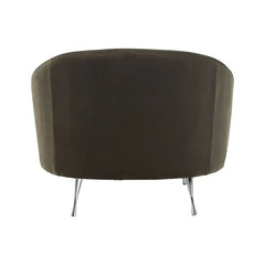 Manhattan Grey Velvet Armchair