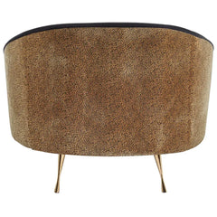 Manhattan Leopard Print Armchair