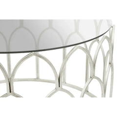 Merlin Silver Leaf Coffee Table.