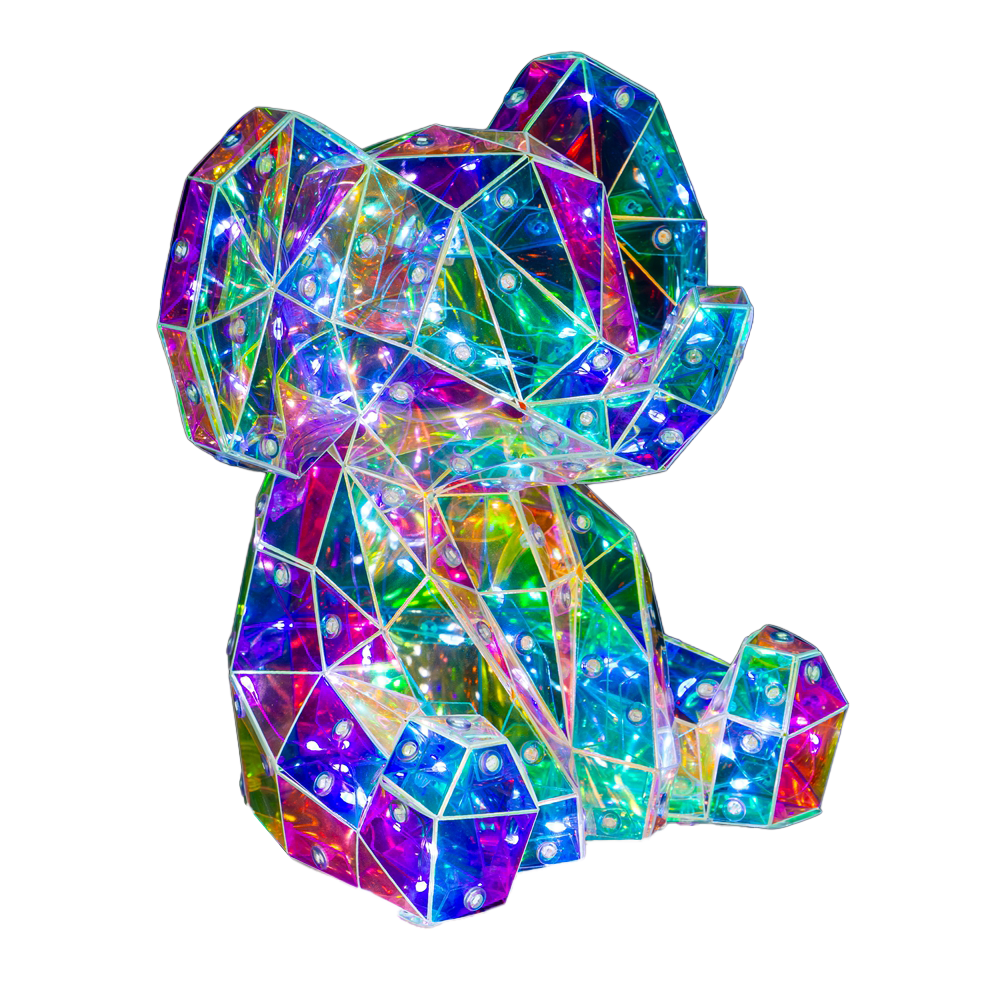 Mini Cosmic The Elephant- Interactive LED WH Light