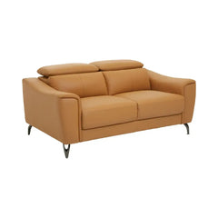 Padua 2 Seater Camel Leather Sofa