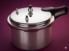 Prima 3L Heavy Duty Aluminium Pressure Cooker - High Quality Finish