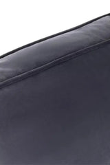 Ralph Three Seat Black Velvet Sofa