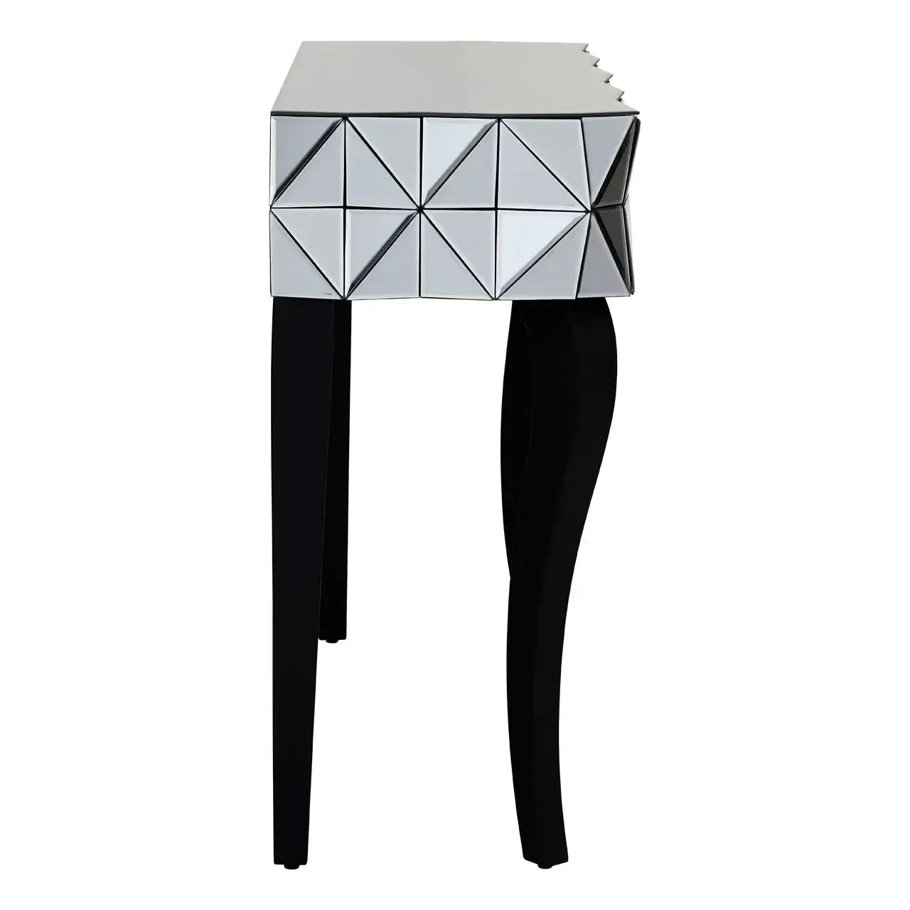 Soho Smoke Glass Console Table