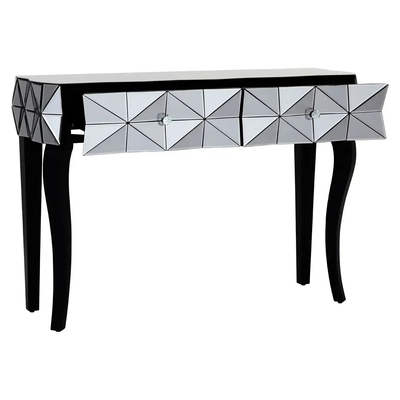 Soho Smoke Glass Console Table