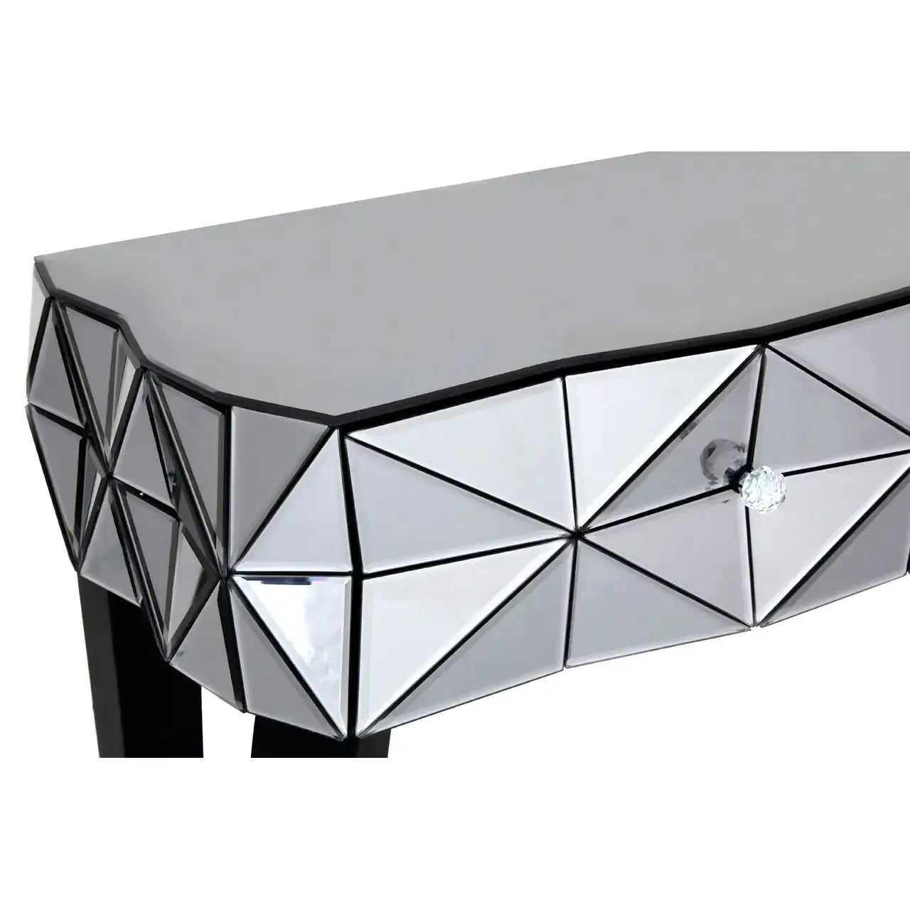 Soho Smoke Glass Console Table