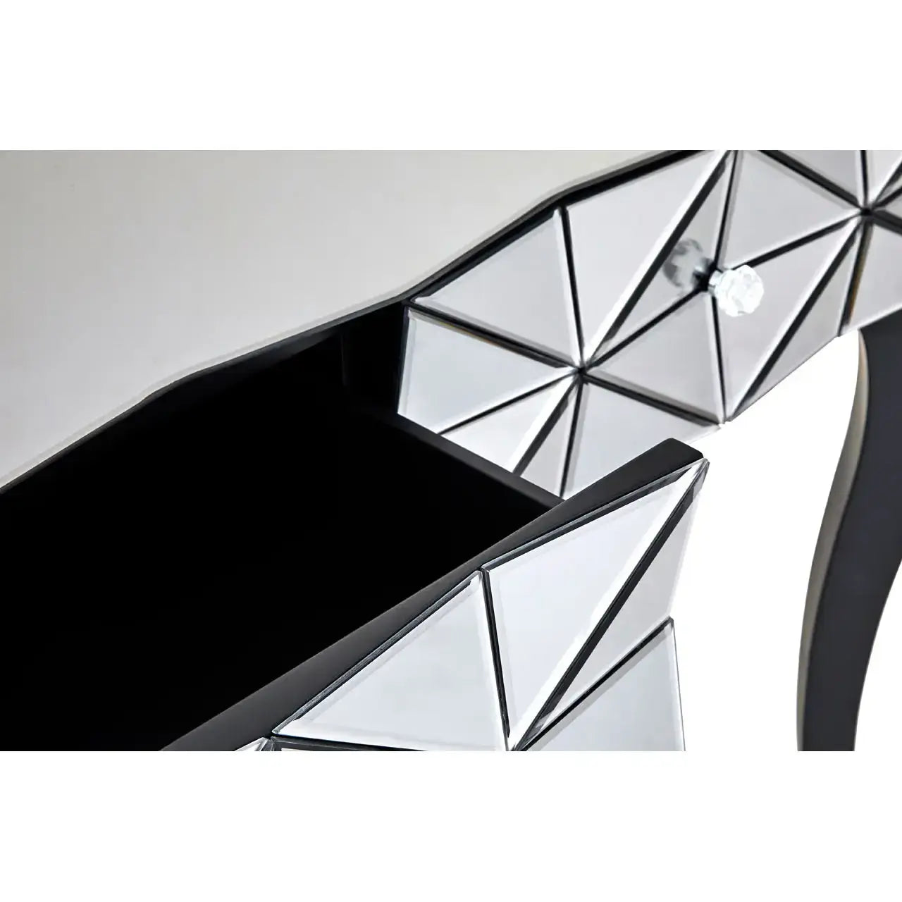 Soho Smoke Glass Console Table