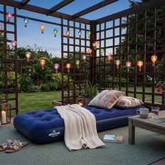 Solar Powered Hot Air Balloon String Lights 10pk - Flame Effect Decor