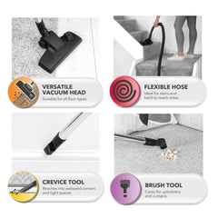 Beldray Titanium Pet Plus+ Multicyclonic Cylinder Vacuum 700W Gold