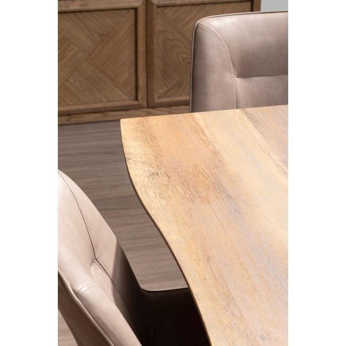 Westford 7pc Rectangular Brown Dining Set by Home Luxe Interior