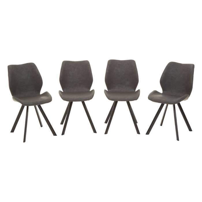 Weston Round Grey Dining Set by Home Luxe Interior