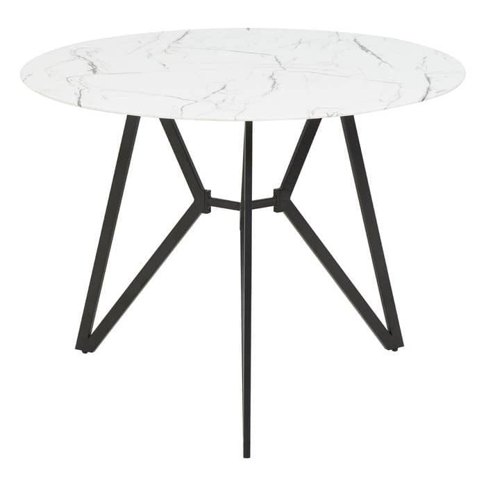 Weston Round Grey Dining Set by Home Luxe Interior