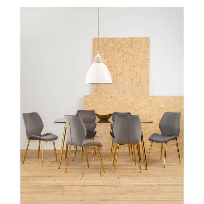 Wimslow Grey Rectangular Dining Set  Home Luxe Interior