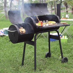 [EKM-AUTOGENERATED]Alabama Charcoal Smoker & Barbecue BBQ Trolley