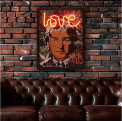 [EKM-AUTOGENERATED]All You Need Is Love Wall Art USB By Home Luxe Interior