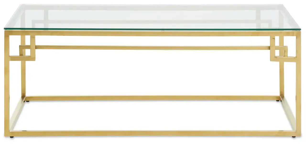 [EKM-AUTOGENERATED]Allure Gold Brushed Coffee Table